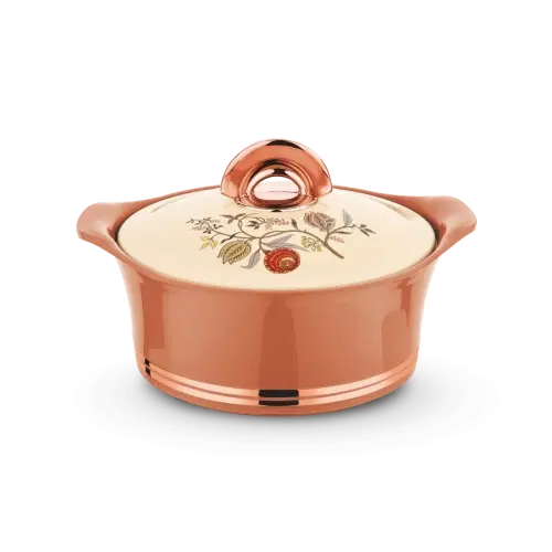 Asian Falcon Gold Insulated Casserole N DLX, 1500 ml, Brown
