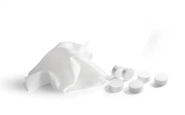 Microfiber 50 Pcs Coin Tissues, Set of 1