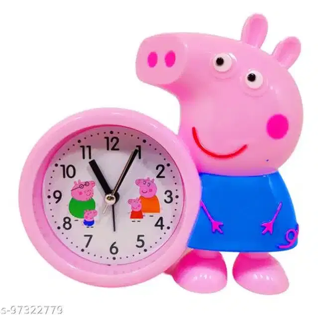 Peppa Pig Table Alarm Clock, Pink