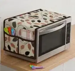 Waterproof Oven Cover Brown Abstract