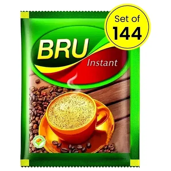Bru Instant Coffee 1.3 g (Pack of 144)