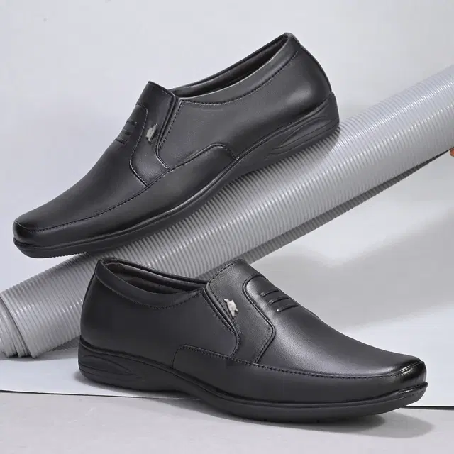 Formal Shoes for Men (Black, 6)