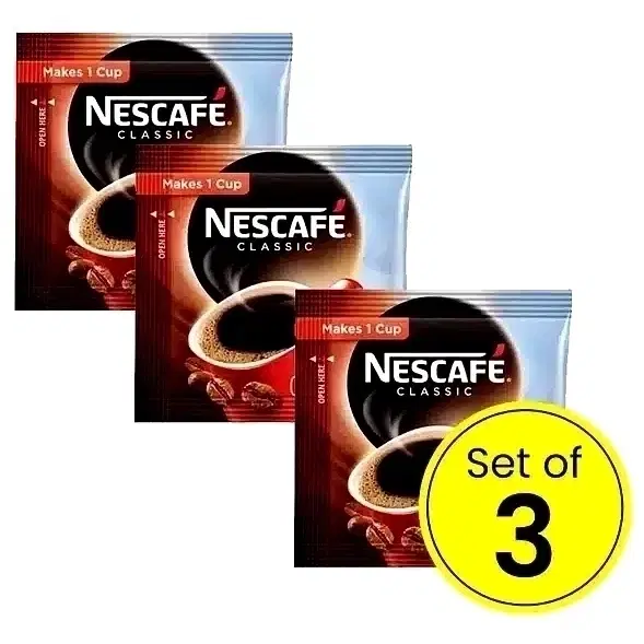 Nescafe Classic Coffee Sachet 3X4.5 g (Pack Of 3)