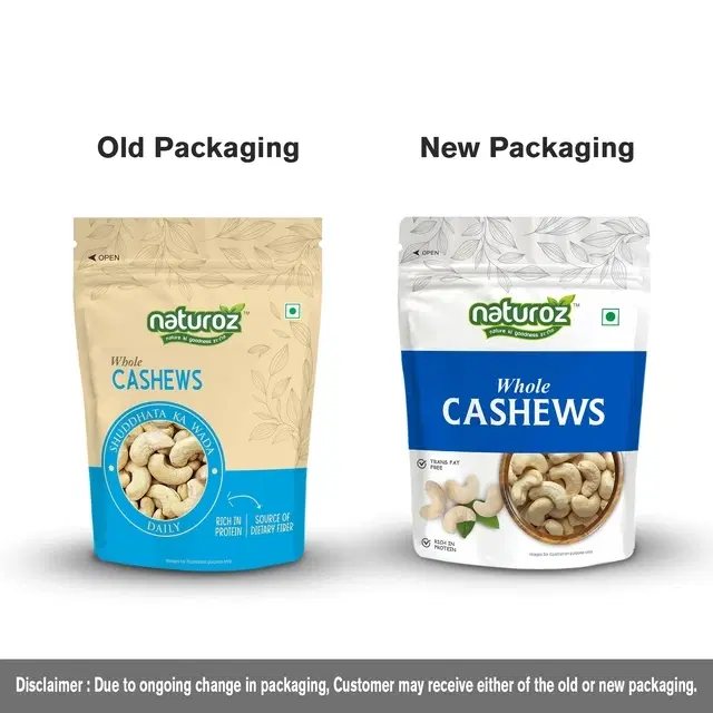 Naturoz Whole Cashews Daily 250 g