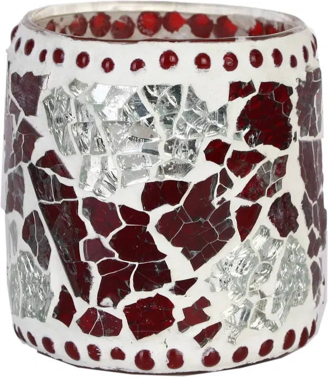 Glass Decorative Tea Light Holders, Multicolor