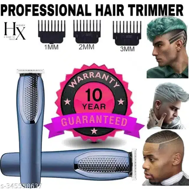 Rechargeable Trimmer for Men, Blue