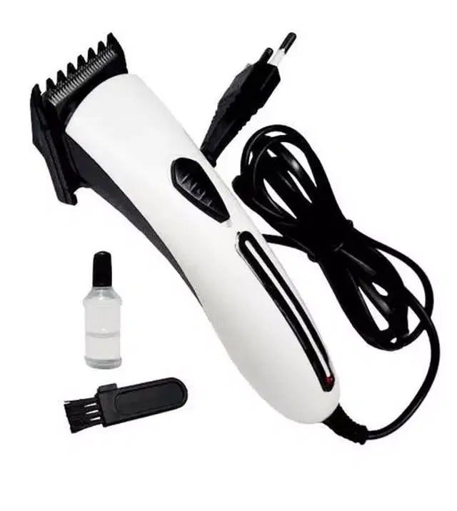 NIC-201B Electric Professional Hair Trimmer for Men, White