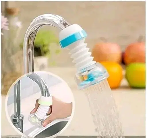 360 Rotating Nozzle Shower, Multicolor