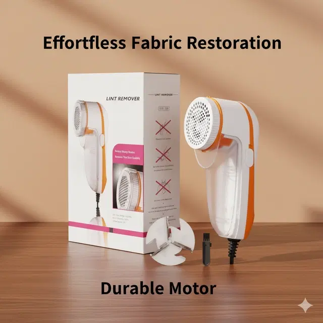 Lint Remover For Clothes ,Multicolour,(Pack Of 1)