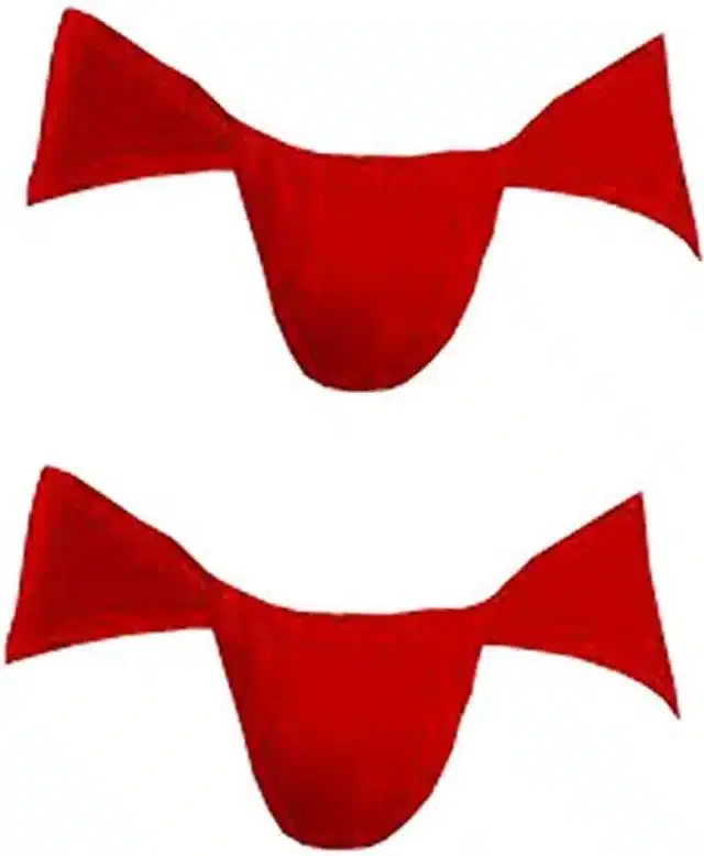 Cotton Langot for Men, Pack of 2 (Maroon, Free Size)