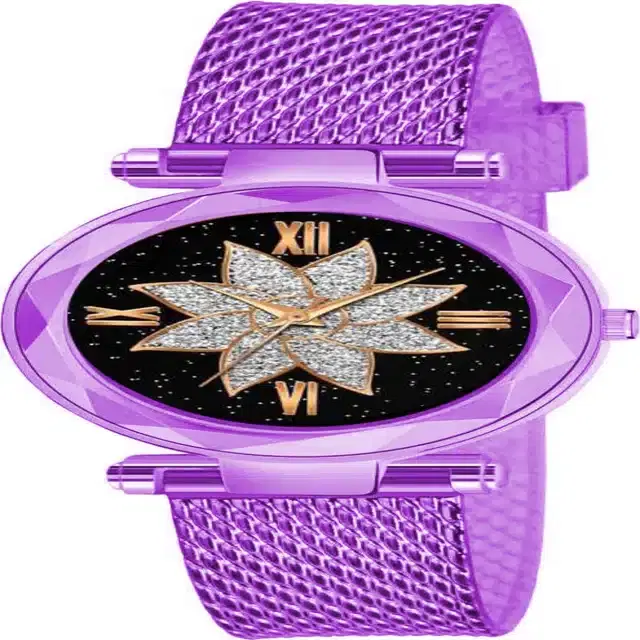 Women's Analog Watches, Pack of 1 (Purple)