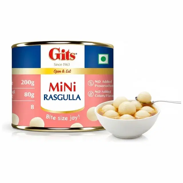 Gits Mini Rasgulla 200 g