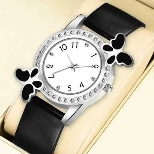 Analog Watch For Womens (Black) (WS-33)