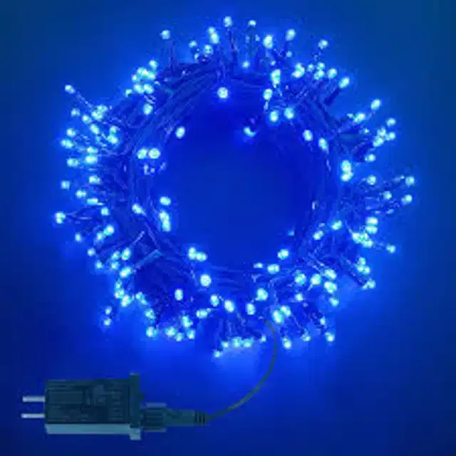 LED String Lights, Blue, 15 m