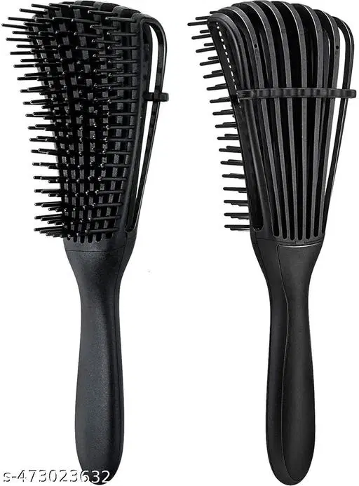 Detangling Hair Comb, Multicolor, Pack of 2
