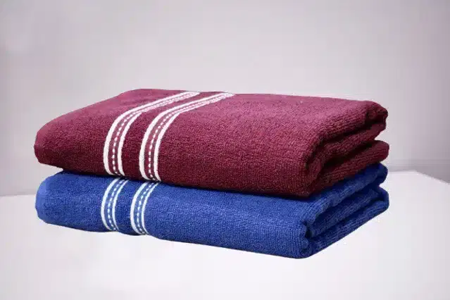 Bath Towel, 27x54 inches, Pack of 2, Multicolor