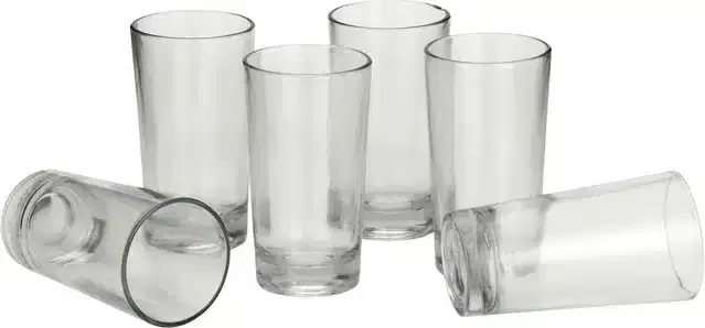 Fancy Water & Wine Glass, 250 ml, Pack of 6