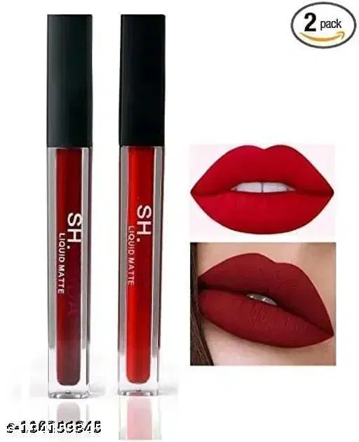 Best liqued Matte Red and Maroon Waterproof Long lasting Liquid matte Lipstick &Smudge proof