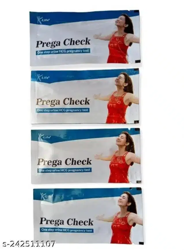 Prega Check Pregnancy Kit, Pack of 4