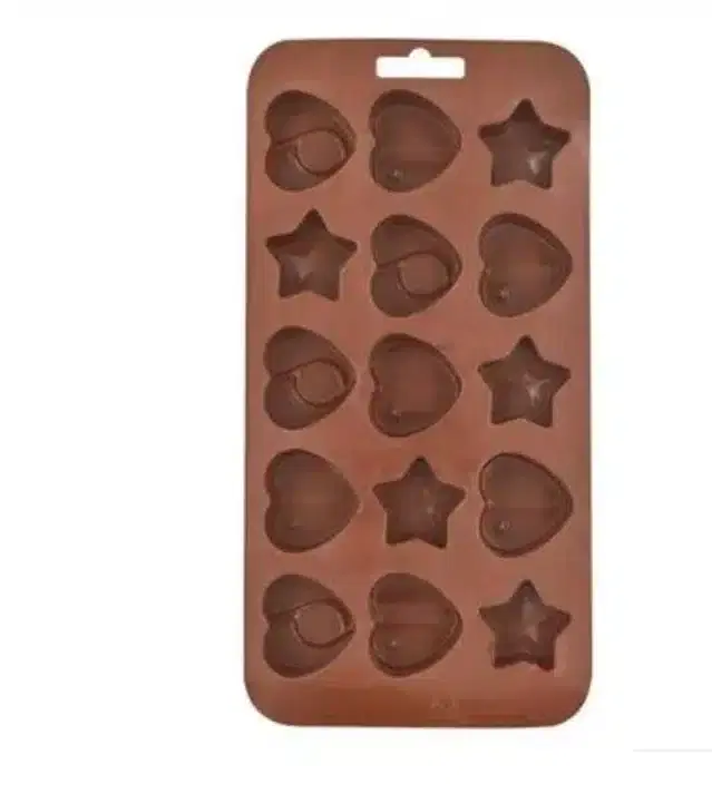 Silicone Chocolate Mould, Brown
