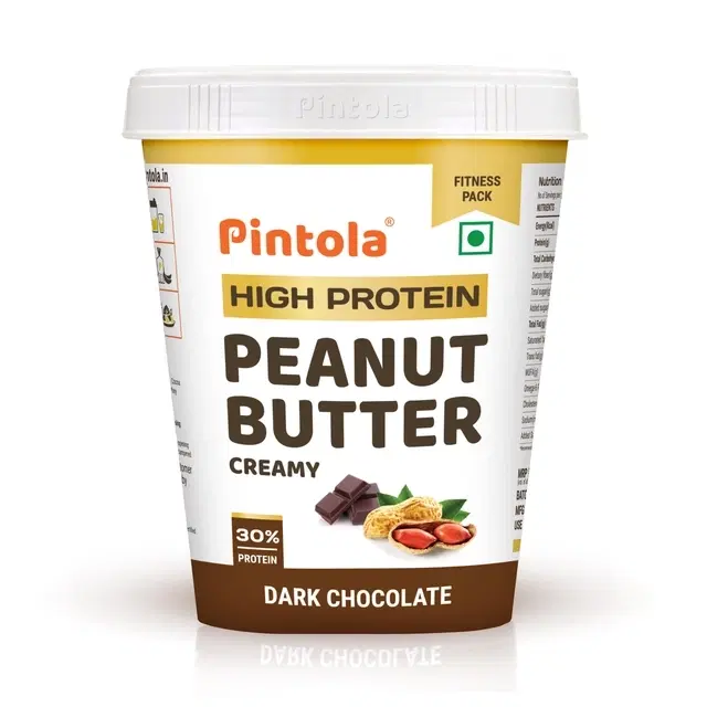 Pintola High Protein Peanut Butter Dark Chocolate Creamy 510 g
