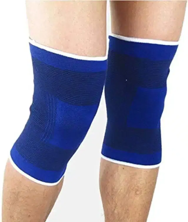 SBK Knee Support for Unisex, Blue, Set of 1