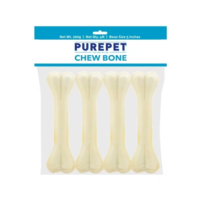PurePet Chew Bone Treats For All Dogs, 260 g