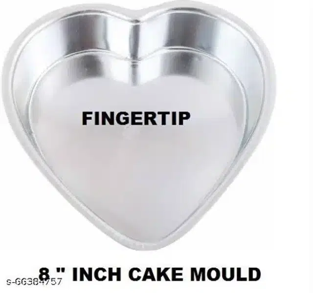 Aluminium Cake Moulds, Silver