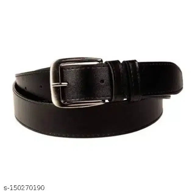 Belts for Men (Black, 28)