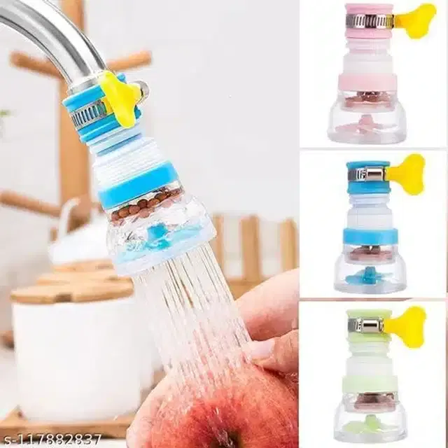 Expandable Head Nozzle Faucet, Multicolor