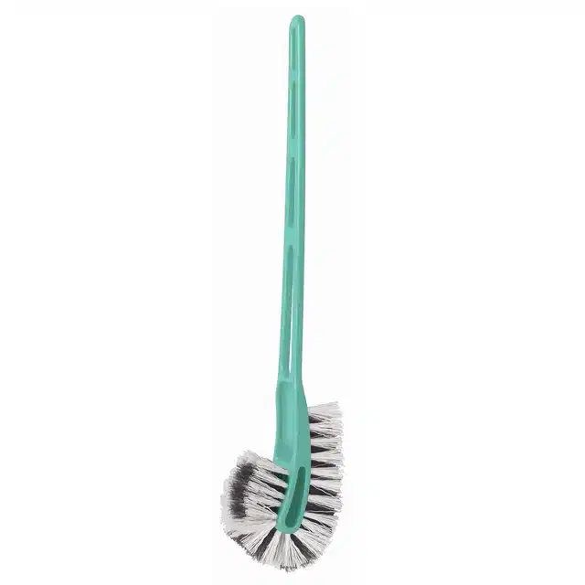 Plastic Long Handle Toilet Brush, Multicolor