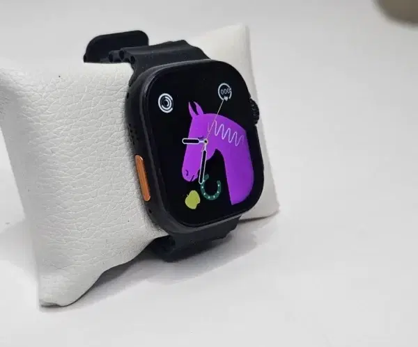 Silicone T800 Ultra Smartwatch, Black