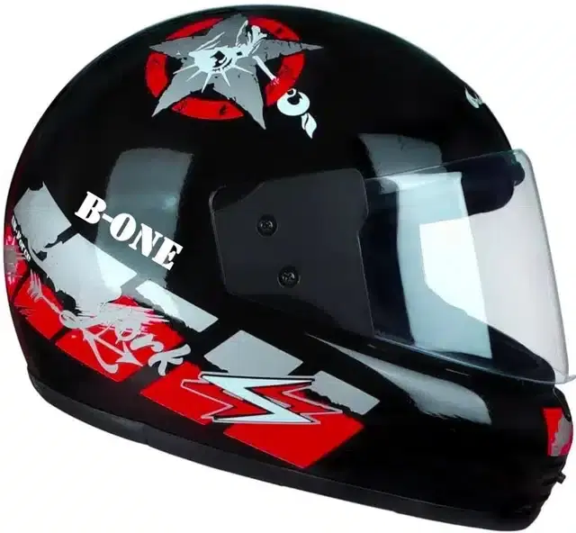 Full Face Bike Helmet for Men & Women, Black, M