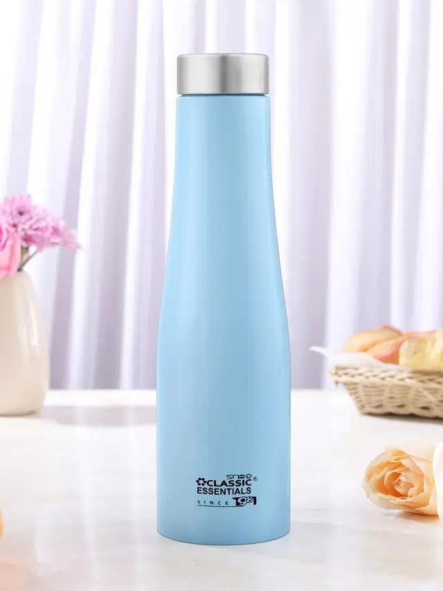 Stainless Steel Water Bottles, Sky Blue, 1000 ml
