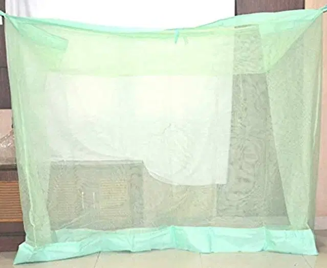 Nylon Mosquito Net, Multicolor, 4x6 Feet