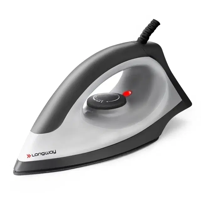LONGWAY Kwid Dry Iron [1100 W, Black & Gray]
