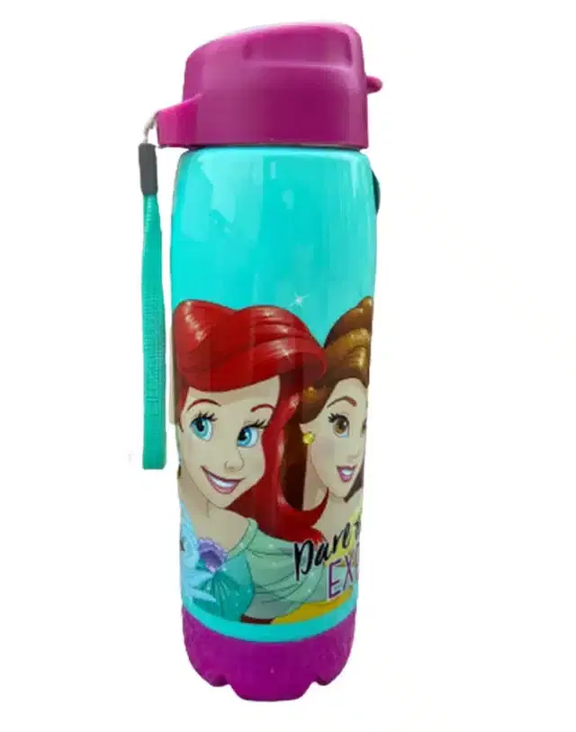 Insulated inner Steel Leak Proof Water Bottle for Kids, Multicolor, 550 ml