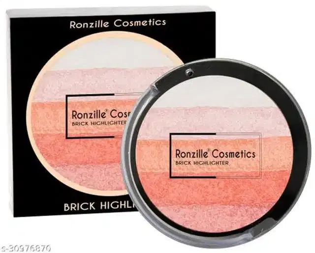 Ronzille Shimmer Brick Highlighter, Multicolor