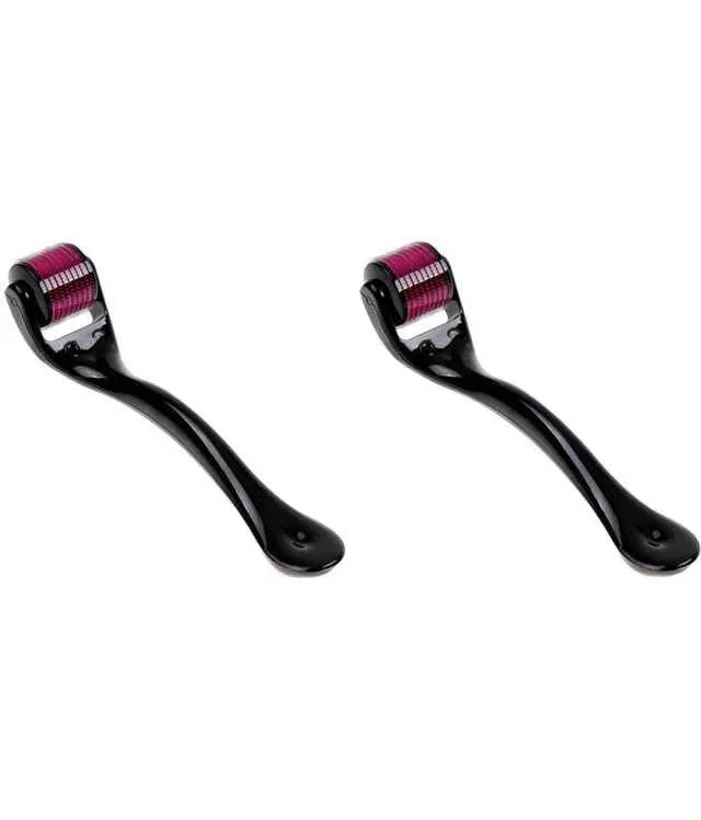 Dr Derma Roller 0.5 mm 540 Needles for Anti Aging, Pack of 2, S-73