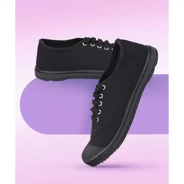 School Shoes for Kids (Black, 7-8 Years)