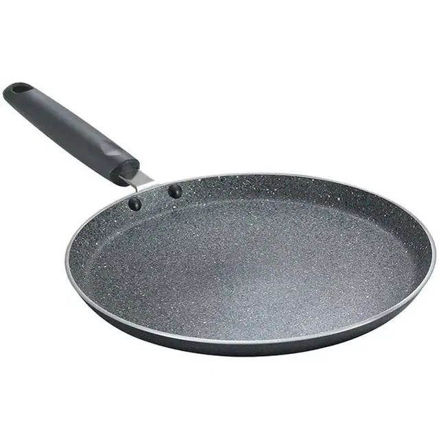 Prestige Omega Deluxe Granite Omni Tawa 250mm Black Induction Bottom Non-Stick Coated Cookware Set (Aluminium, 1 Piece)