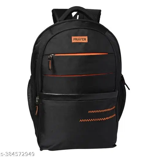 Prayer Black Color Comfy School Bag With Laptop Pocket/College Bag For Men Women/Boys & Girls school bags travel bags