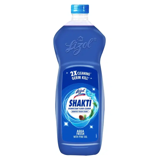 Lizol Shakti Disinfectant Floor Cleaner - Aqua Fresh With Pine Oil, 900 ml