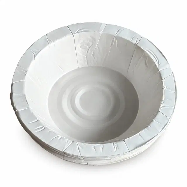 Paper Dona White Poly 6"Pack Of 25 Pc