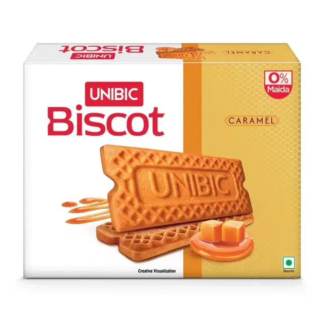 Unibic Biscot Caramel Biscuits 98 g