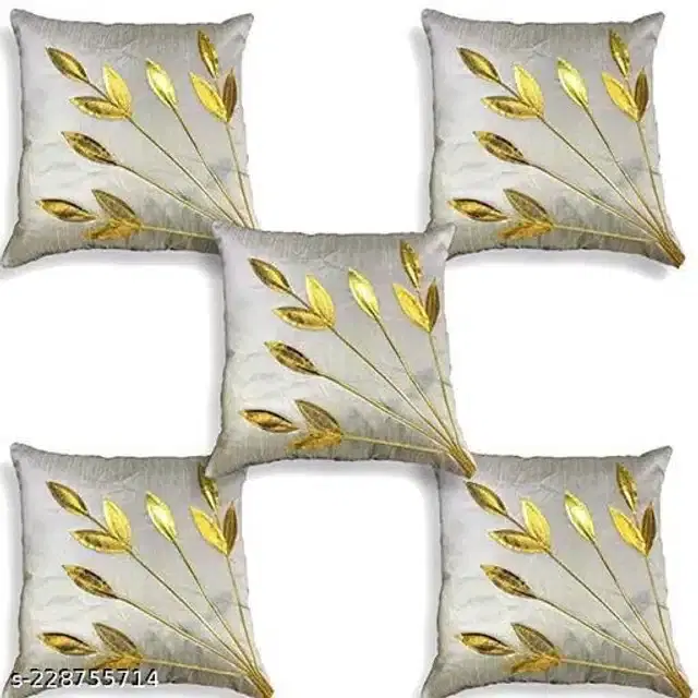 Cushion Covers for Home, Multicolor, Pack of 5