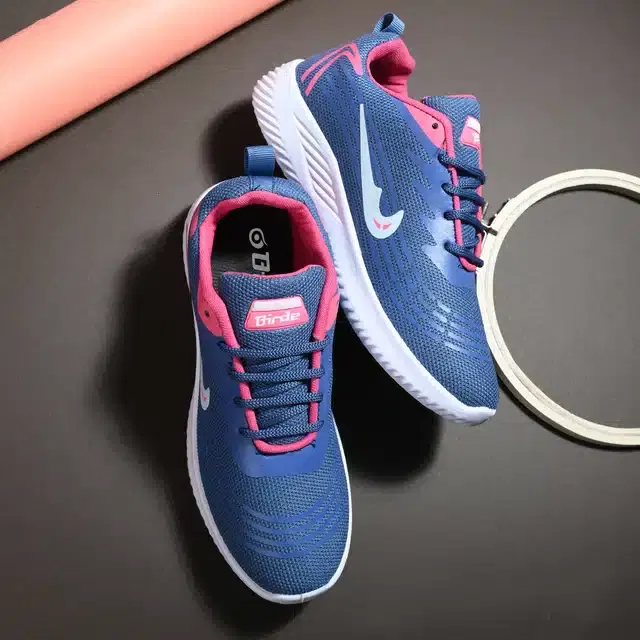 Sports Shoe for Women & Girls (Blue, 5)