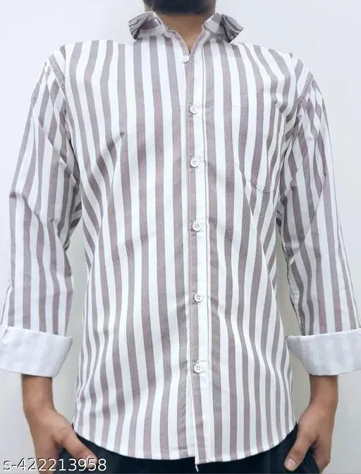 Cotton Blend Checked Shirt for Men, Linning Maroon (M) Pack of 1