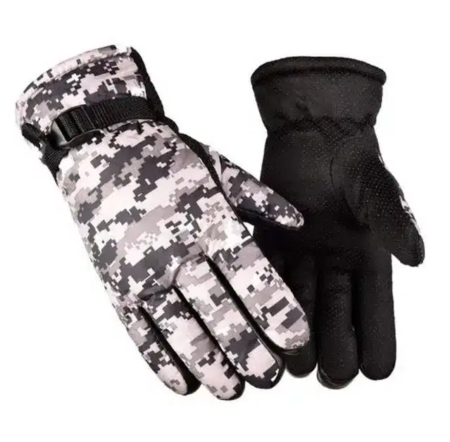 Winter Army Gloves for Men & Boys, Set of 1 (Multicolour)