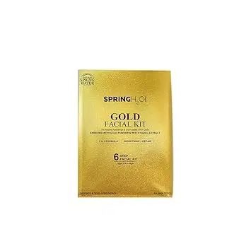 Spring H2O 24 Carat Gold Facial Kit, 60 g